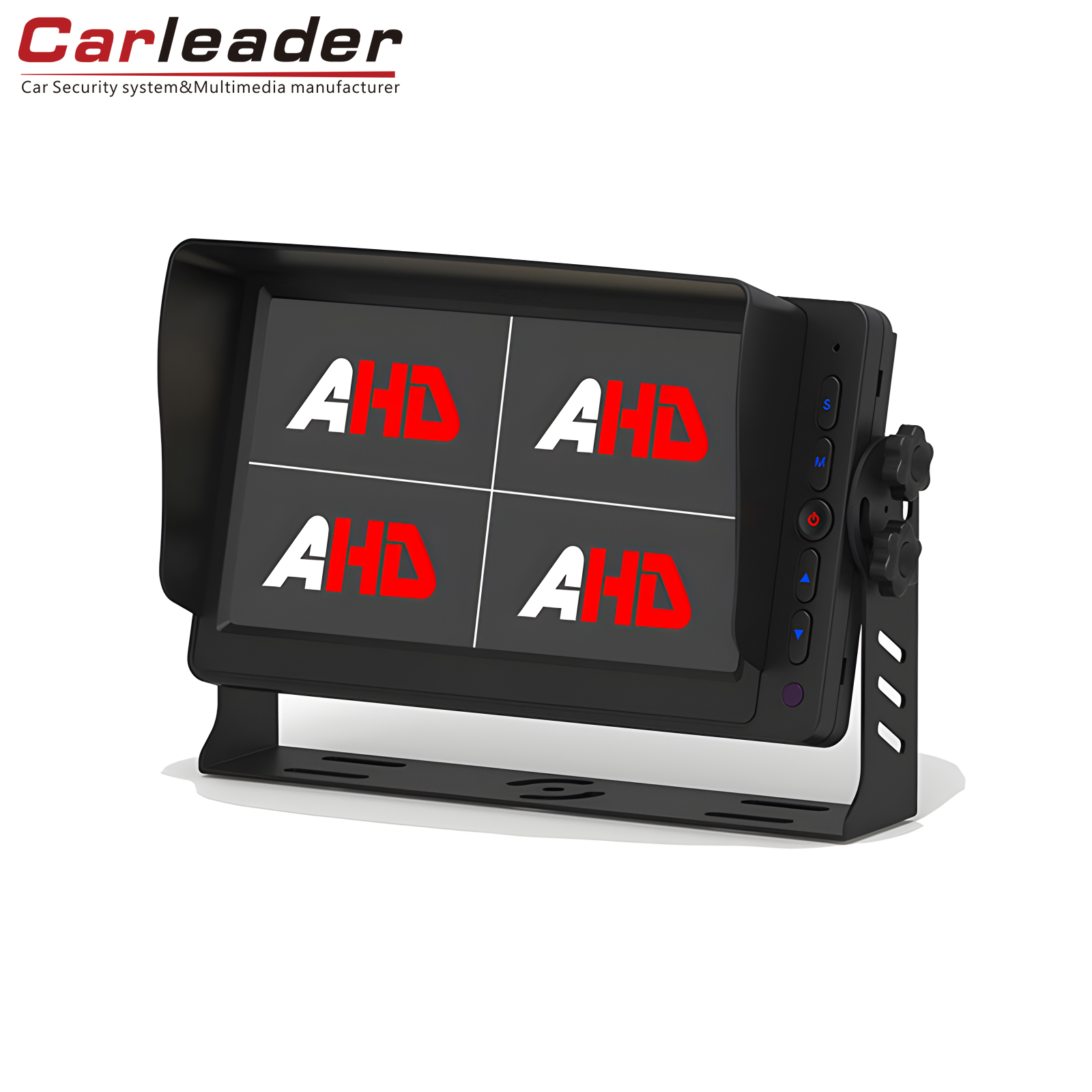 Carleader 7 colių AHD Quad View Vehicle monitorius užtikrina saugesnį vairavimą
