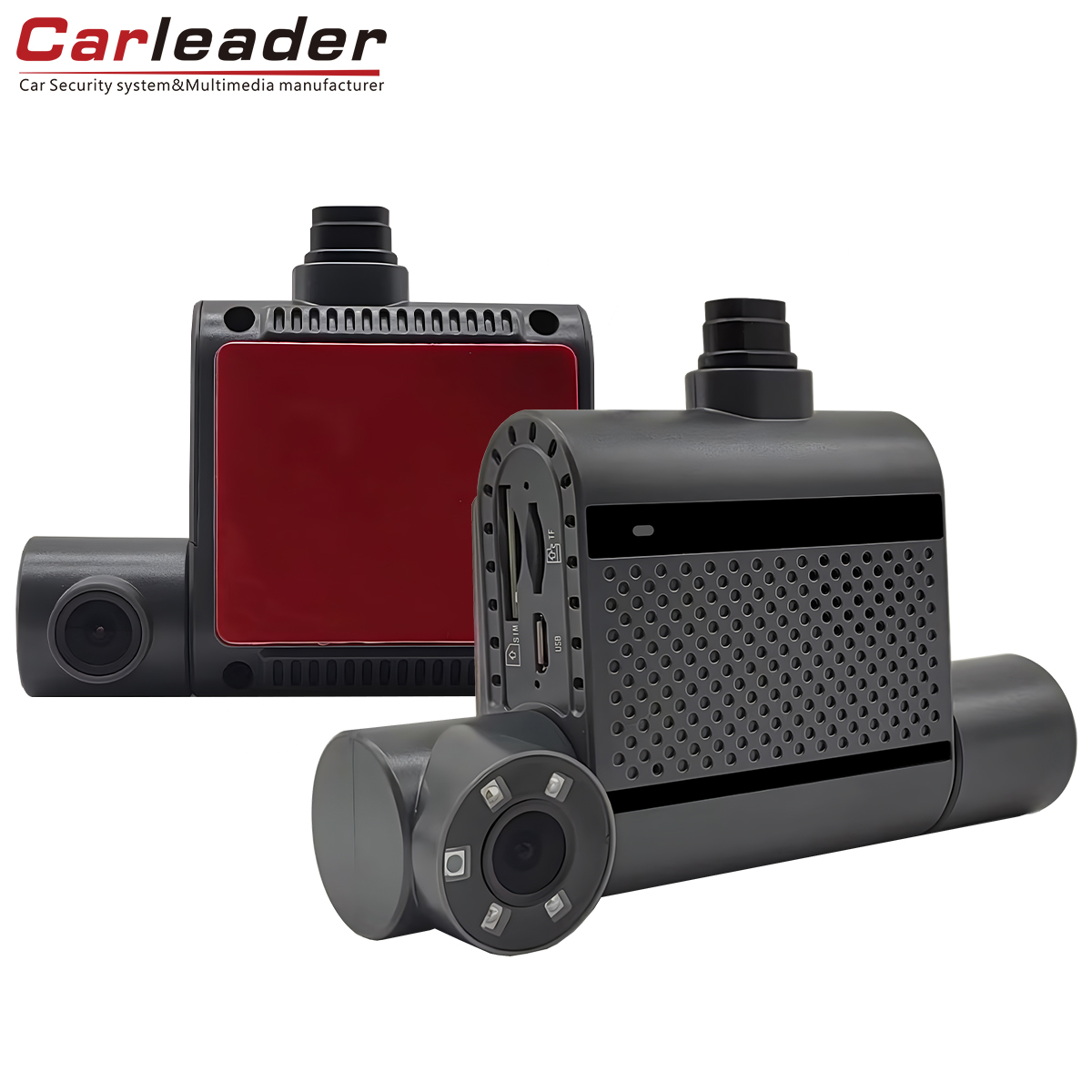 Važiuokite protingesniu, būkite apsaugoti-„Carleader“ dvigubo kanalo DVR įrašymas HD 1080p brūkšnio kamera