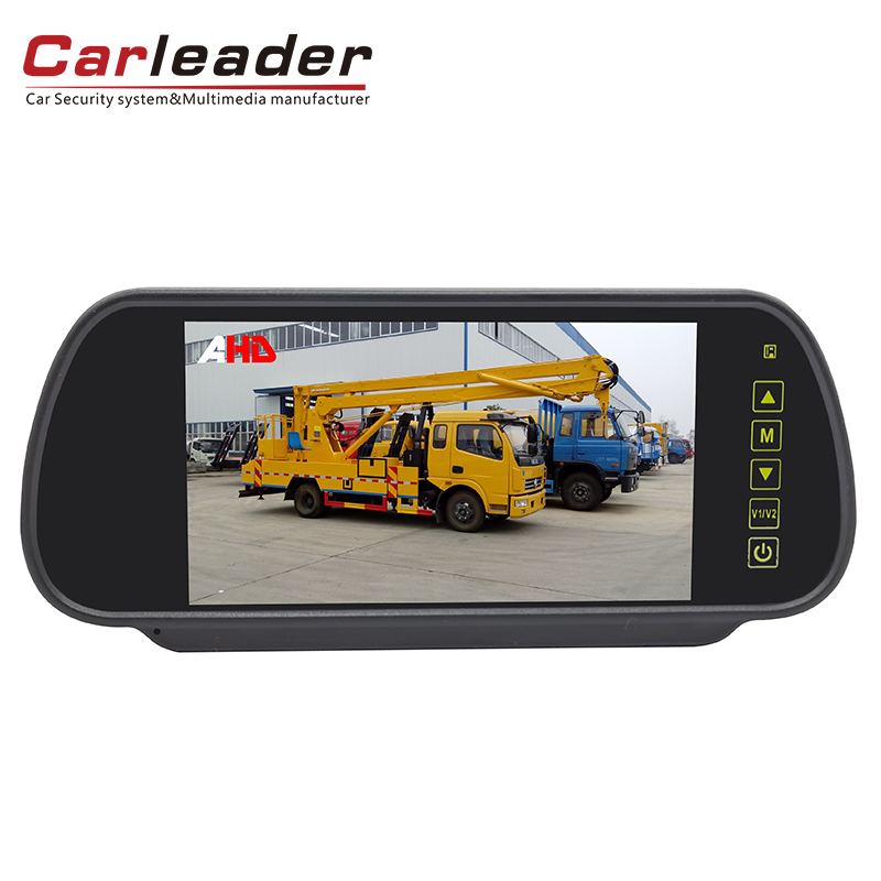 „Carleader 7“ 2 colių 2 montuojant AHD transporto priemonės veidrodžio monitorių-ten, kur tiksli inžinerija atitinka patikimumą kelyje.