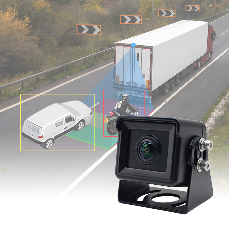 Carleader 720P AI BSD pėsčiųjų ir transporto priemonių aptikimo išmanioji galinė kamera