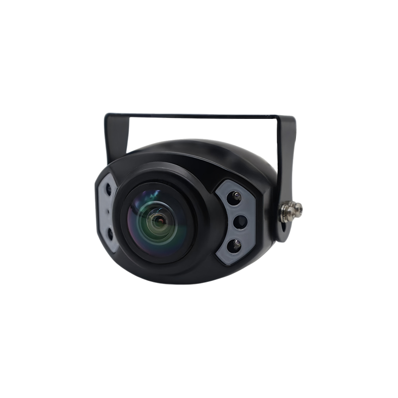 4 IR LED vandeniui atspari mini dydžio galinio vaizdo kamera, juoda