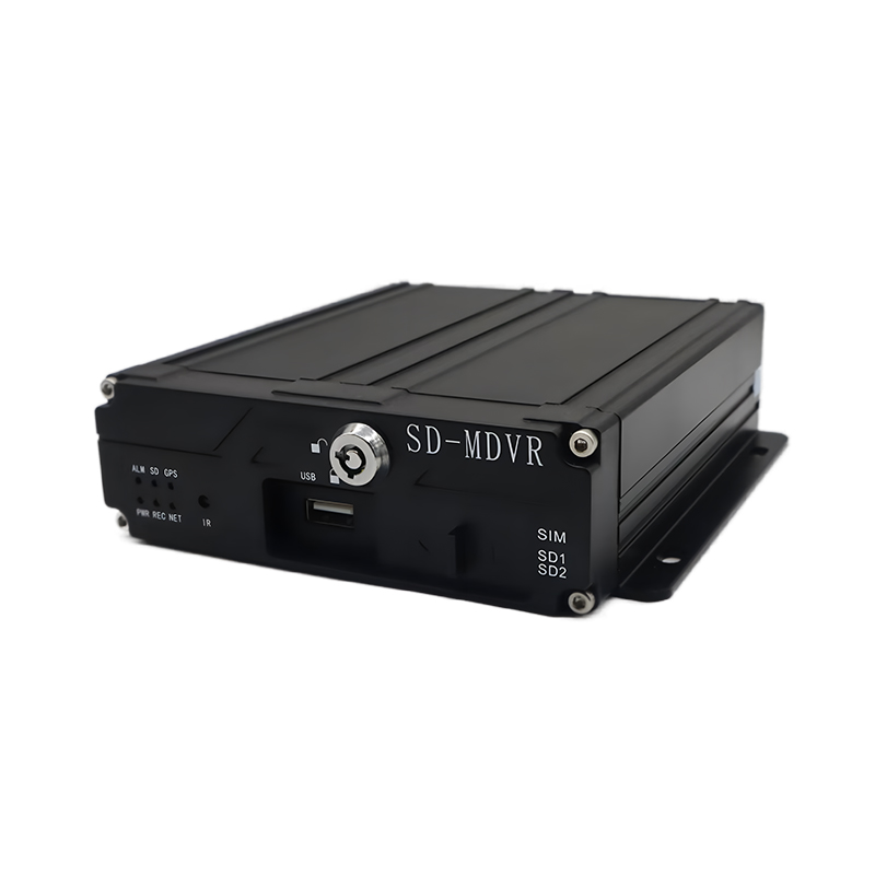 4CH 1080P dvigubas SD mobilusis DVR palaiko HD išvestį