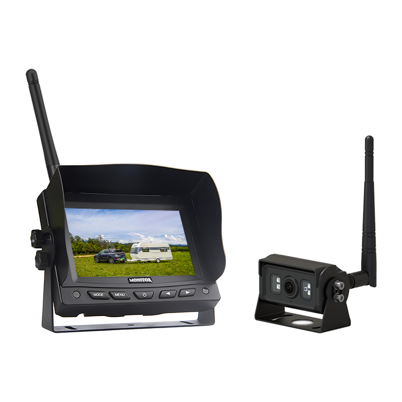 5 colių 2,4 g LCD TFT skaitmeninės belaidės kamerų sistema