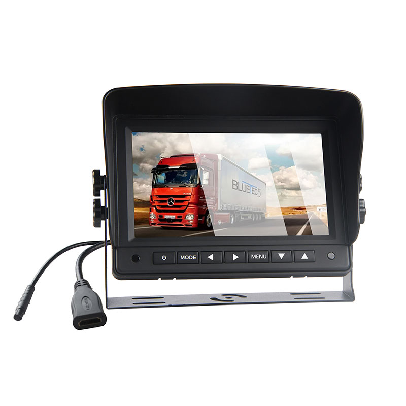 7 colių didelės raiškos transporto priemonės monitorius